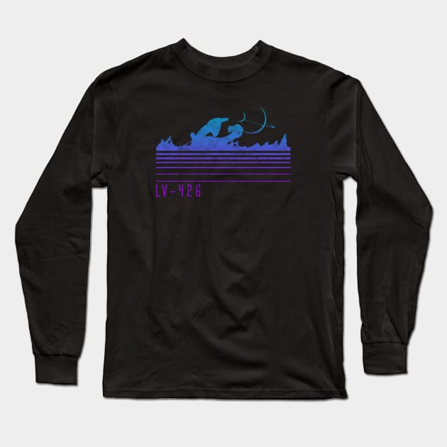 LV-426 Horizon Long Sleeve T-Shirt by CCDesign